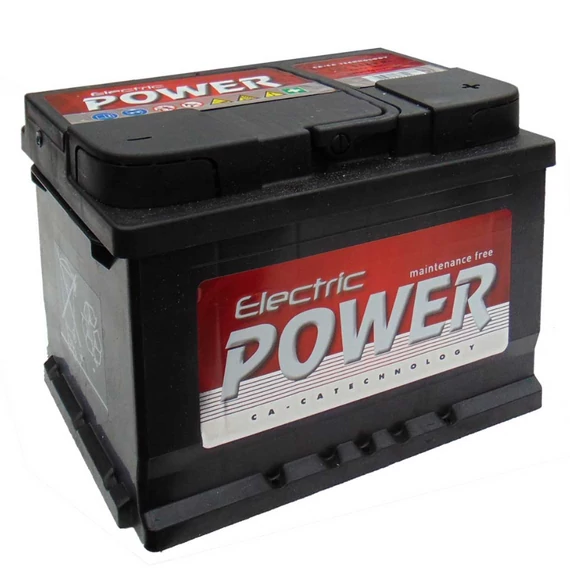 Electric Power 55 Ah/ 450A(A) akkumulátor Jobb+