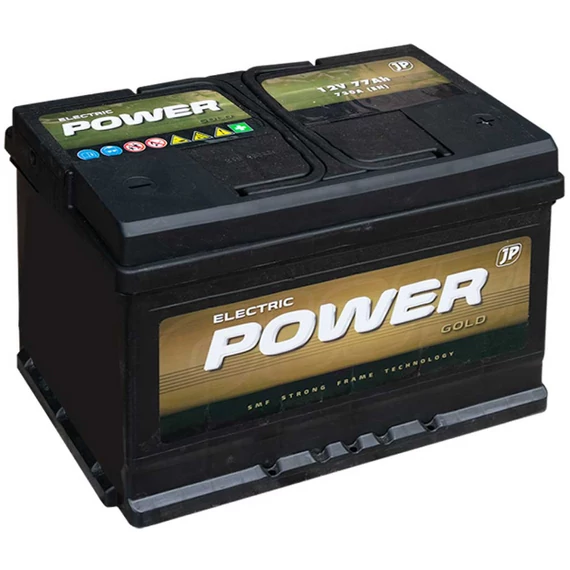 Electric Power Gold 77 Ah/ 730A(A) akkumulátor Jobb+