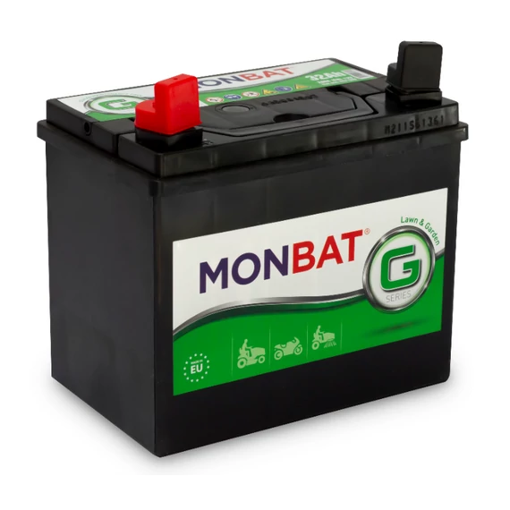 Monbat 32 Ah/ 280 A fűnyíró akkumulátor bal+