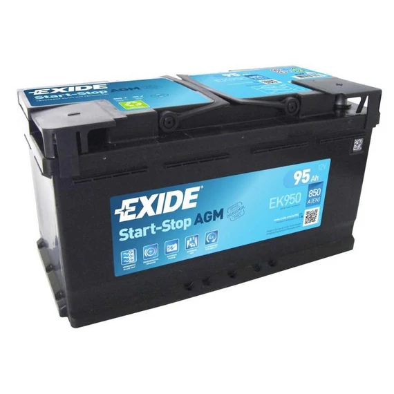 Exide Start-Stop AGM EK1060 106 ah/ 950 A akkumulátor jobb+