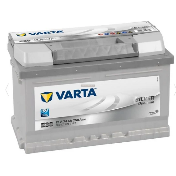 VARTA Silver Dynamic EFB 74 Ah/ 750A akkumulátor jobb+